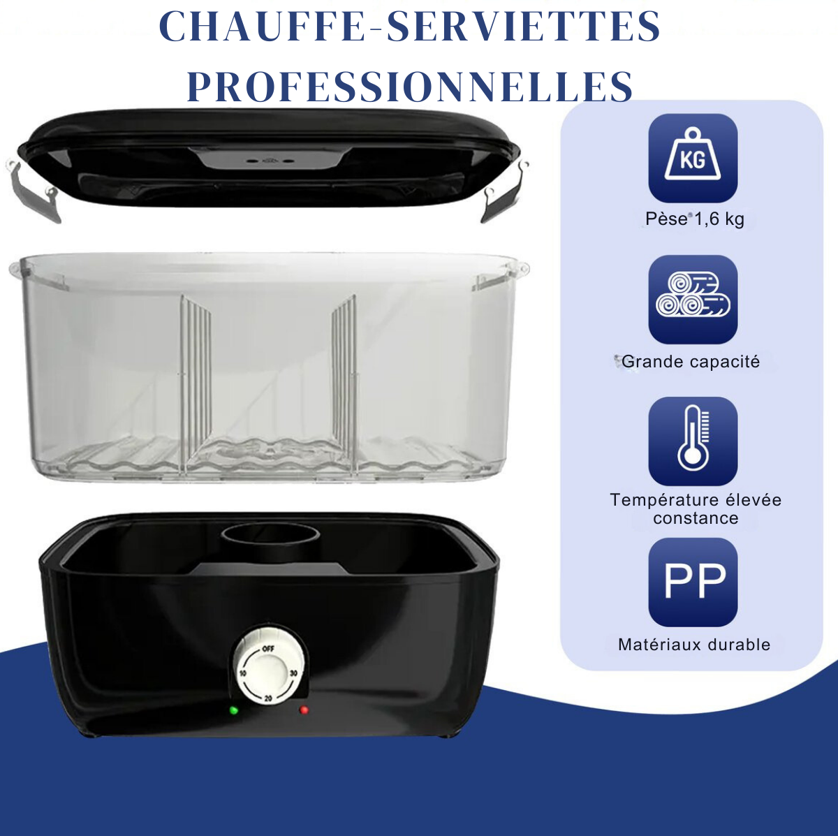 Chauffe-Serviettes Thermal Luxe en utilisation